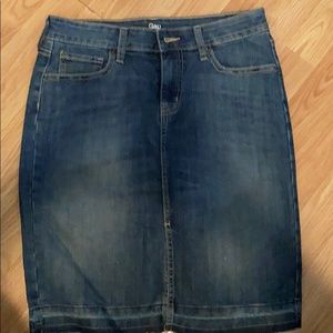 Gap jean skirt